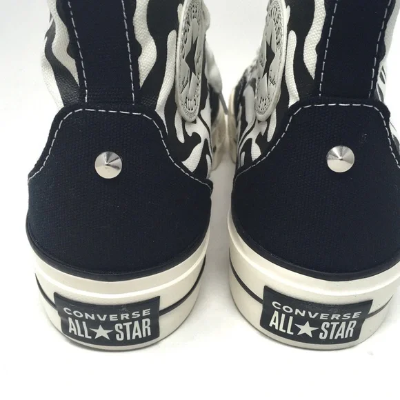 Converse Chuck Taylor All Star High Top Women's Black Egret Sneaker, NIB - Picture 6 of 12